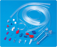 p Blood tubing set components